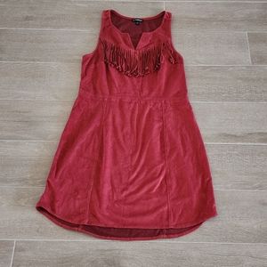Express Tassle Mini Dress
